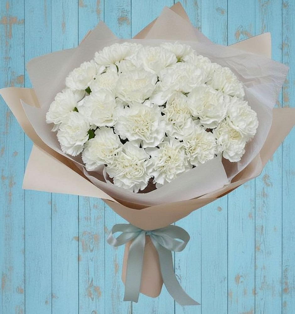 Букет цветов из: Гвоздики в Лебедяни