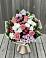 Букет цветов из: Альстромерии, Гвоздики, Розы и Хризантемы в Лебедяни