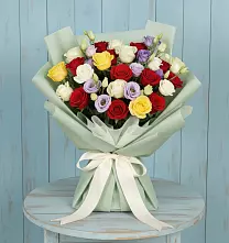 Букет цветов из:  Розы #REPLACE_PRED# Лебедяни