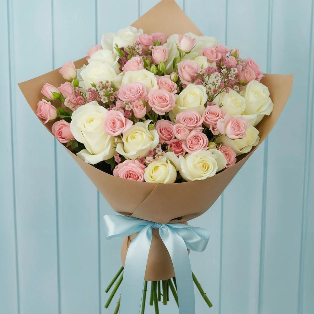 Букет цветов из: Розы в Лебедяни