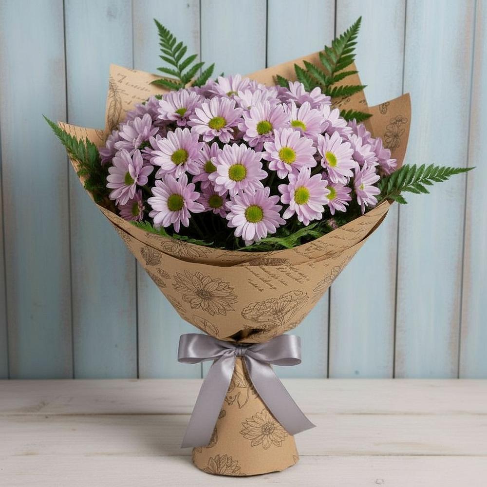 Букет цветов из: Хризантемы в Лебедяни