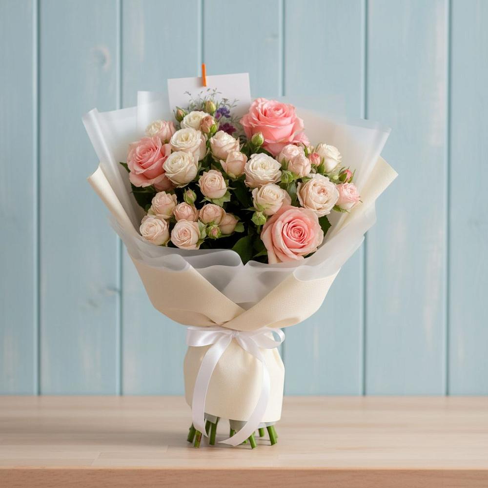 Букет цветов из: Розы в Лебедяни