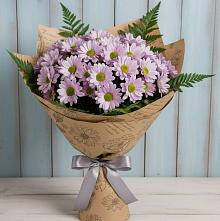 Букет цветов из:  Хризантемы #REPLACE_PRED# Лебедяни