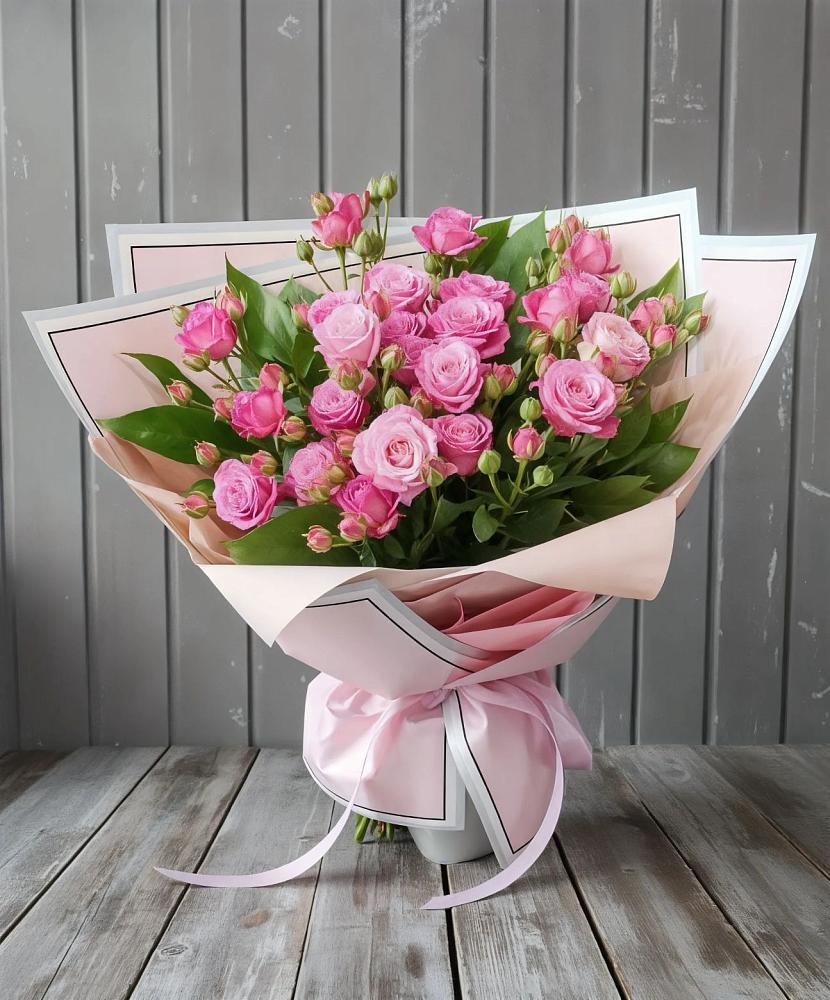 Букет Розовый кустик в Лебедяни
