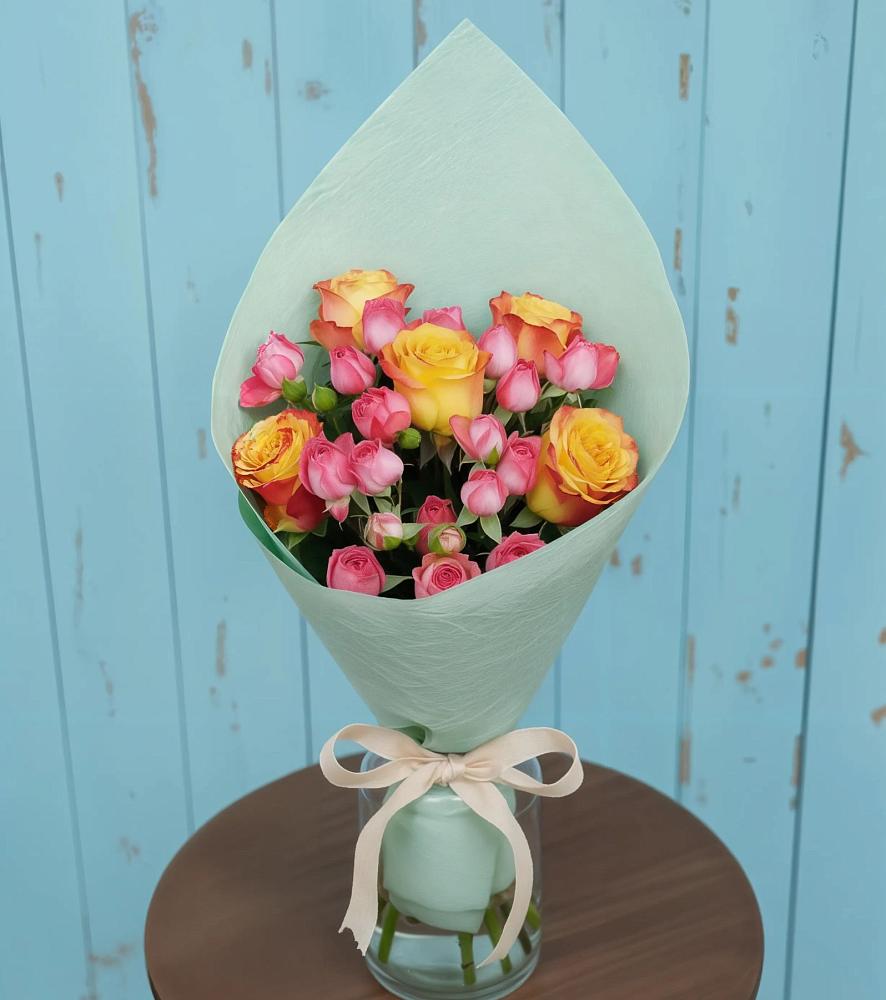 Букет цветов из: Розы в Лебедяни