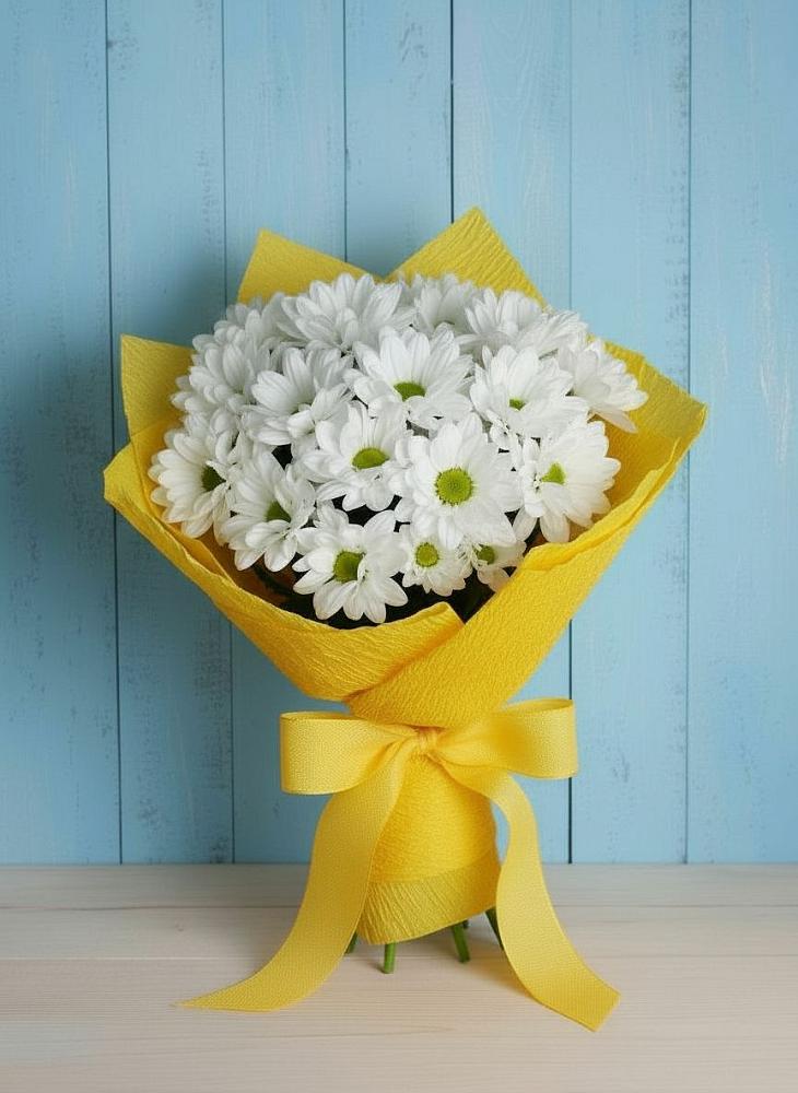 Букет цветов из: Хризантемы в Лебедяни