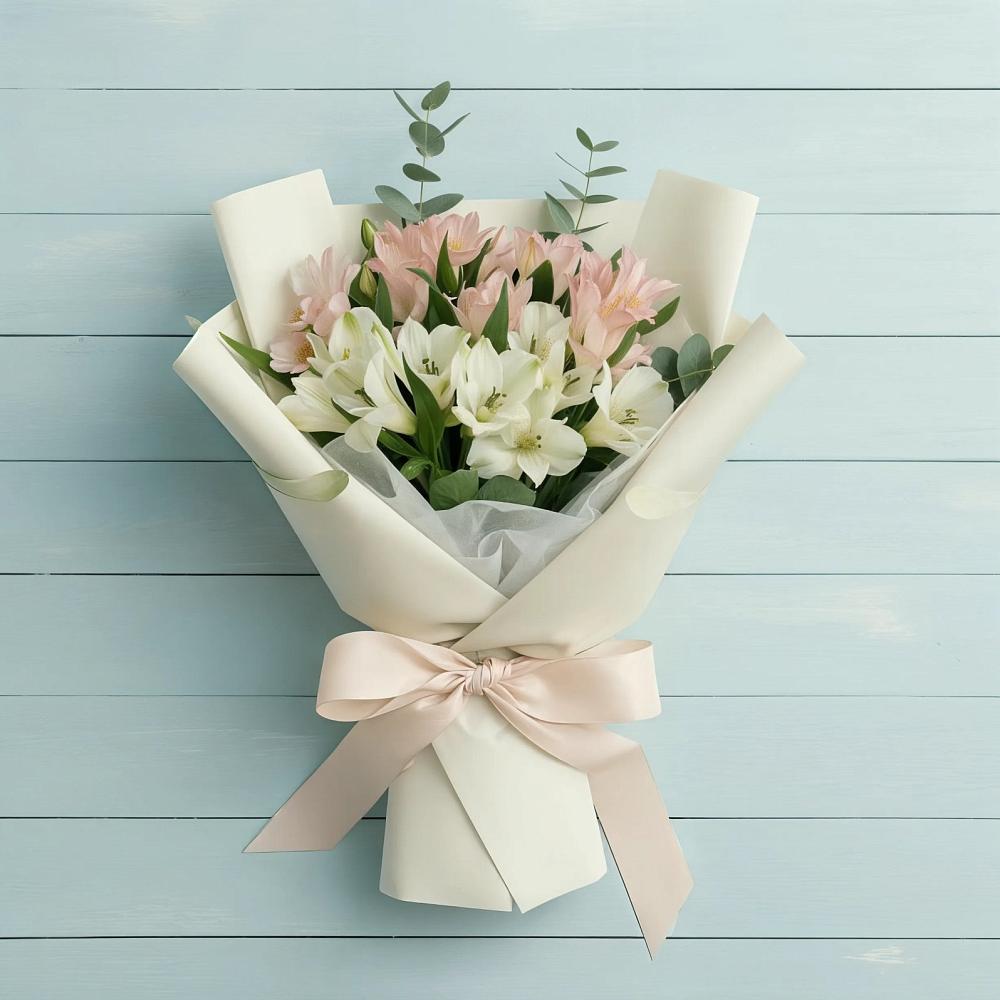 Букет цветов из: Альстромерии в Лебедяни