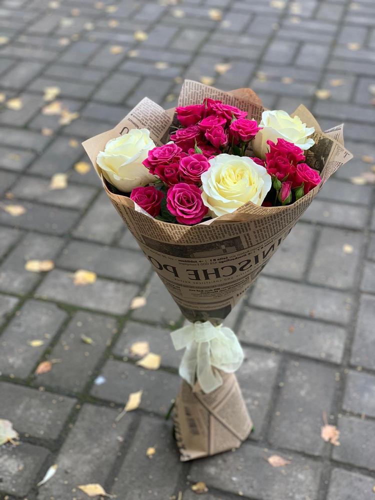 Букет цветов из: Розы в Лебедяни