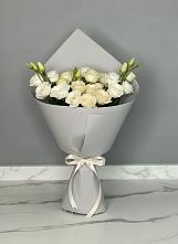 Букет цветов из:  Розы и Лизиантусы в Лебедяни